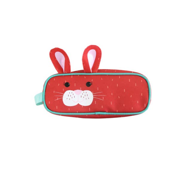 Printed Pencil Case - Bella the Bunny for wholesale by ZOOCCHINI