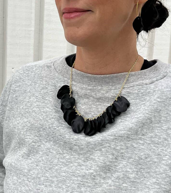 Jewelry By Elina Dahl - Wholesale Choker/Collar - Necklace Black Drop.6