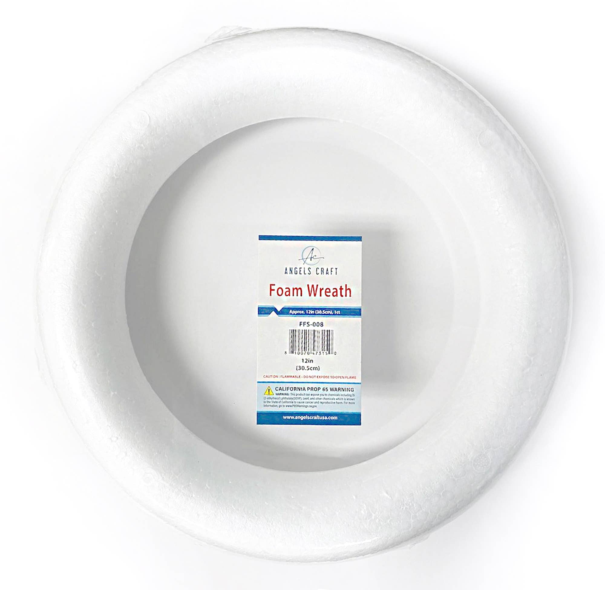 Angels Craft - Wholesale Craft supplies - Foam Wreath 1-ct