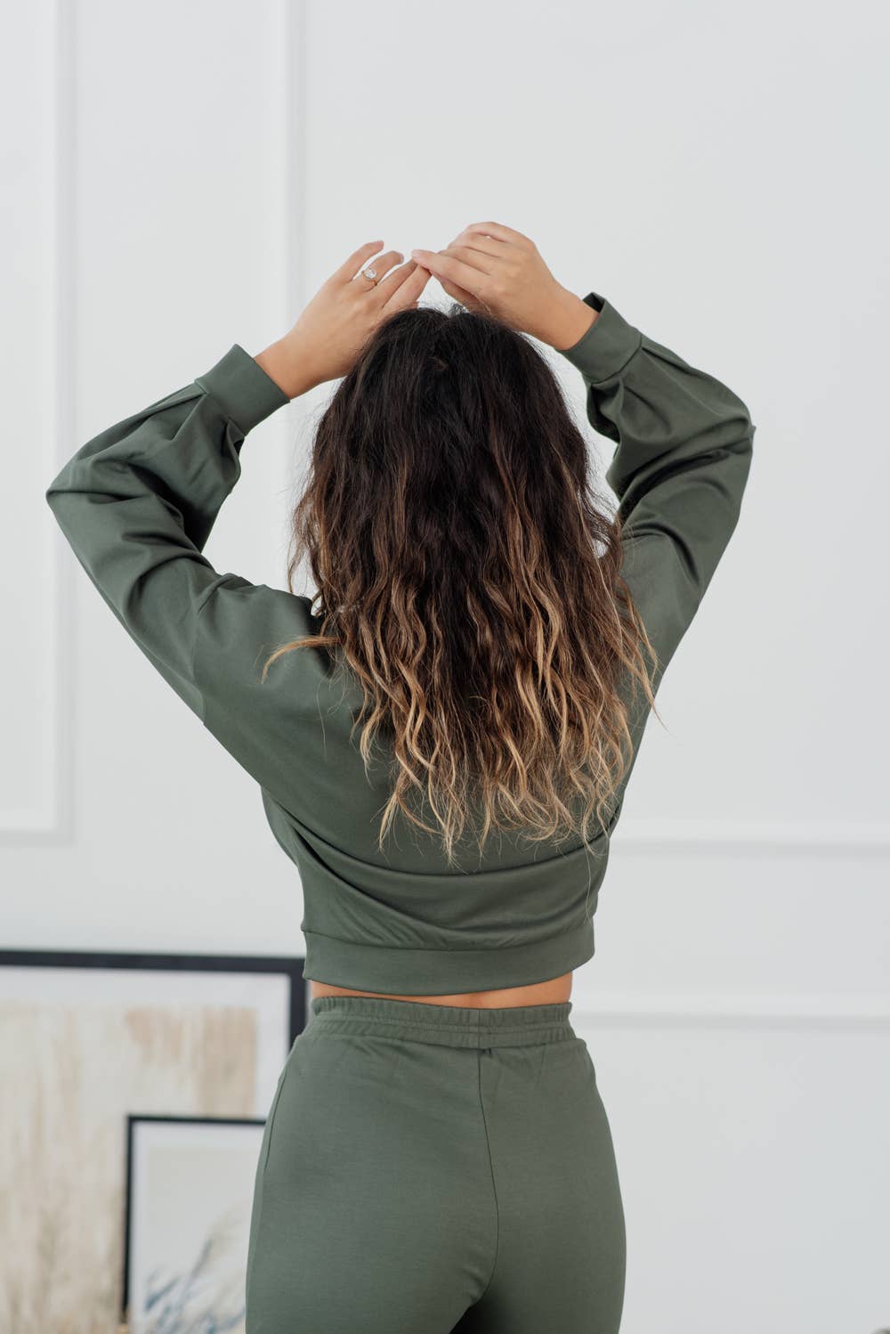 Azuri - Vente Ensemble haut et pantalon (PAS d'intérieur) - Femme - Costume avec pantalon évasé2