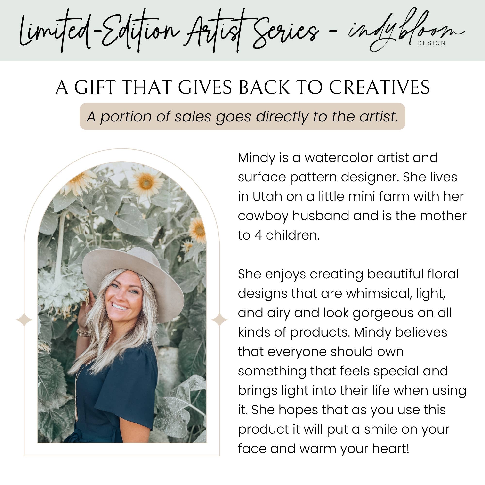 Nectar & Nest – wholesale Livsmedelsförvaring omslag/väska – Artist Series Brödbakningsset - S|S 2025, Indy Bloom Design1