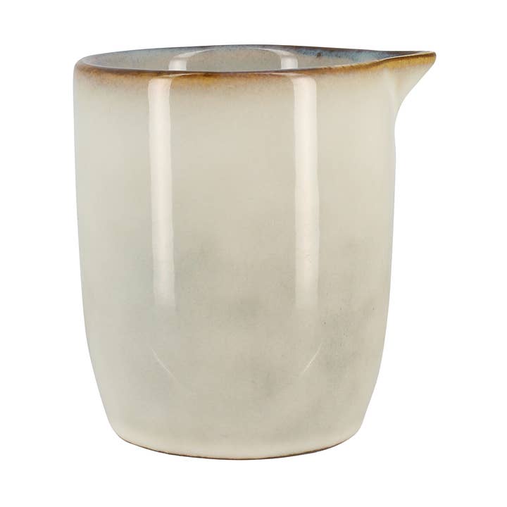 20cl beige stoneware boral sauce boat for wholesale by Ogo living