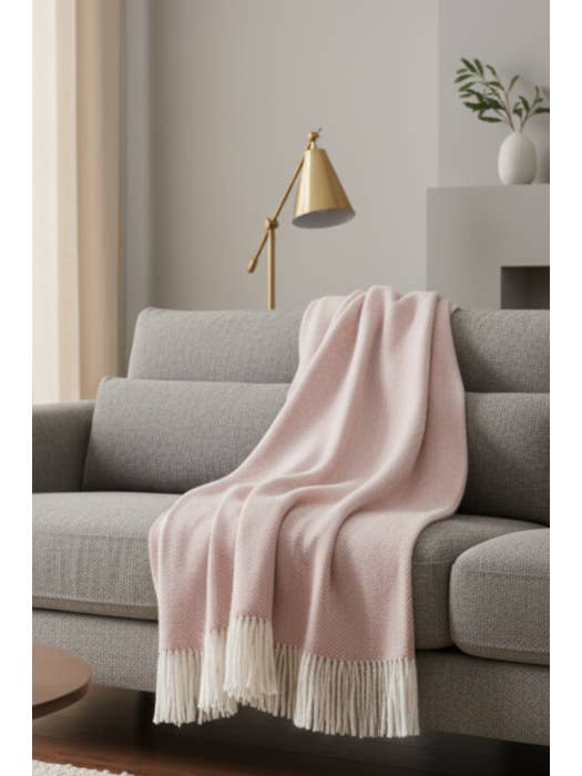 Plaid de espiga beige de lana de alpaca para venta al por mayor de Sokisahtel I BestSockDrawer