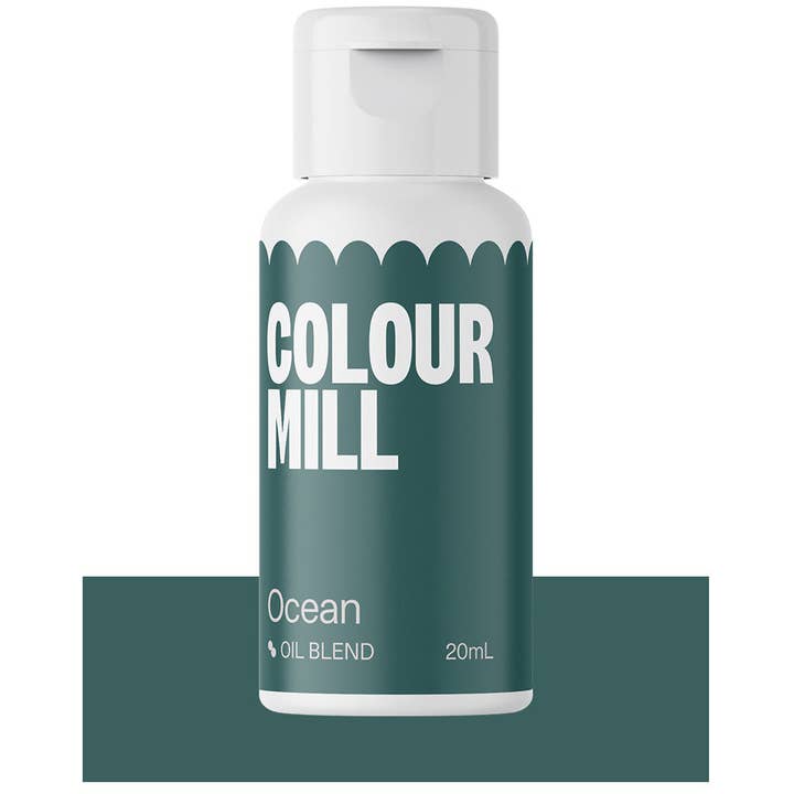 Colour Mill Oil-Blend Food Coloring, 20 Milliliters, Ocean for wholesale by Cake Supply Imports
