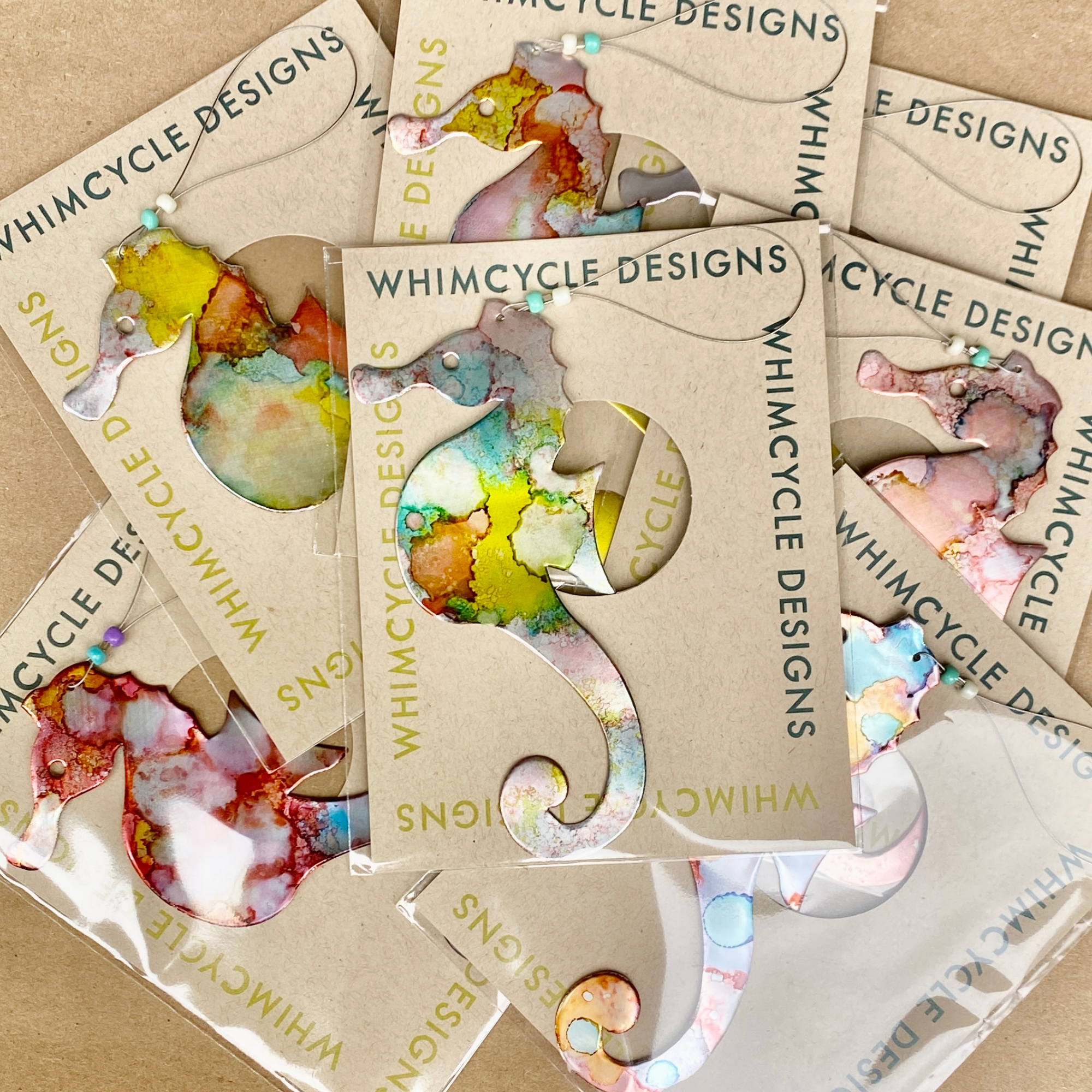 Seatree Studio – wholesale Ornament – Seahorse Ornament - Donates to Clean Seas3