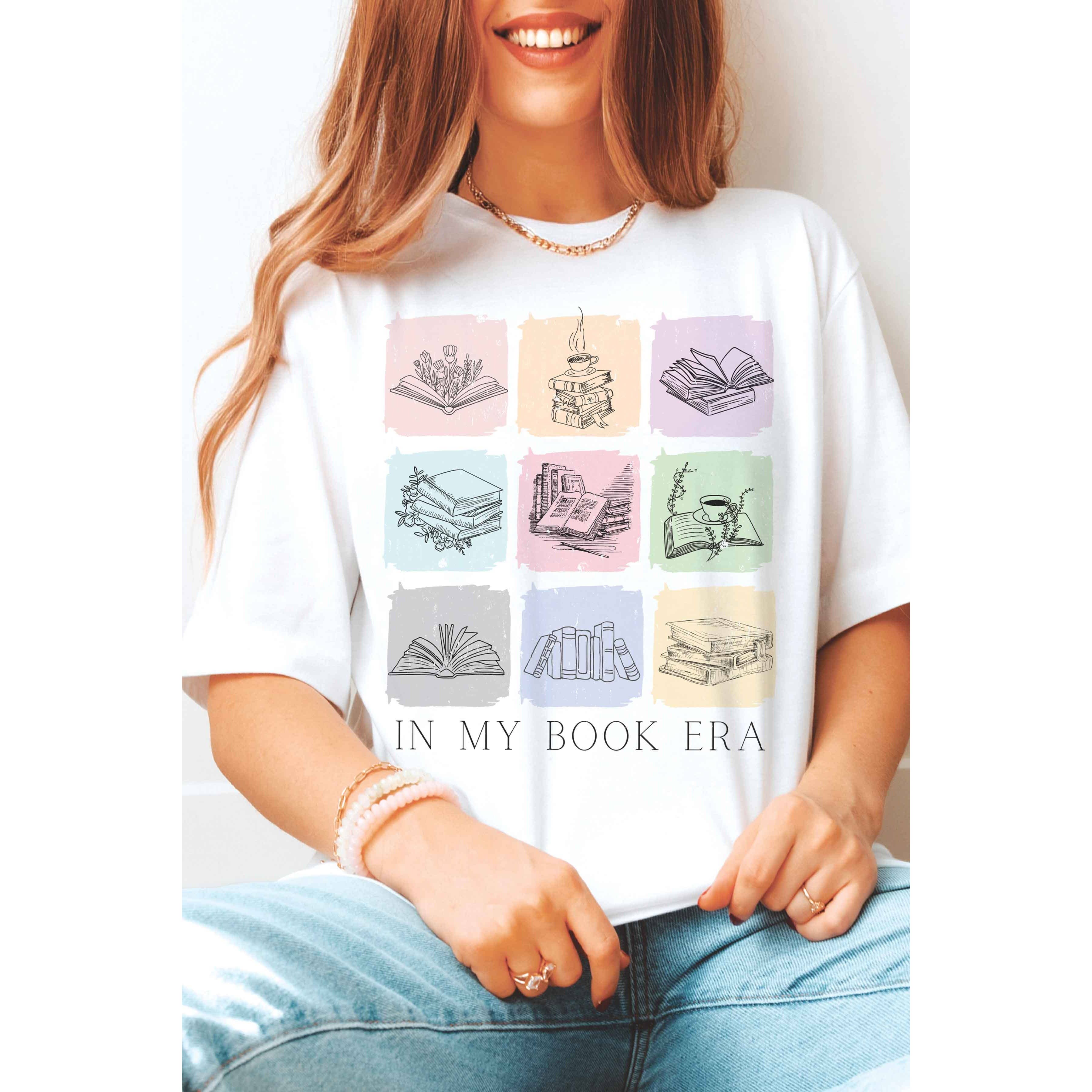 BLUME & CO. - Wholesale Screen Printed T-Shirt - Women's - IN MY BOOK ERA Graphic Tee3