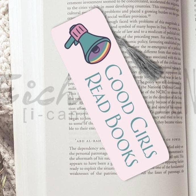Bookmark - Good Girls Read Books for wholesale by Eichendesign