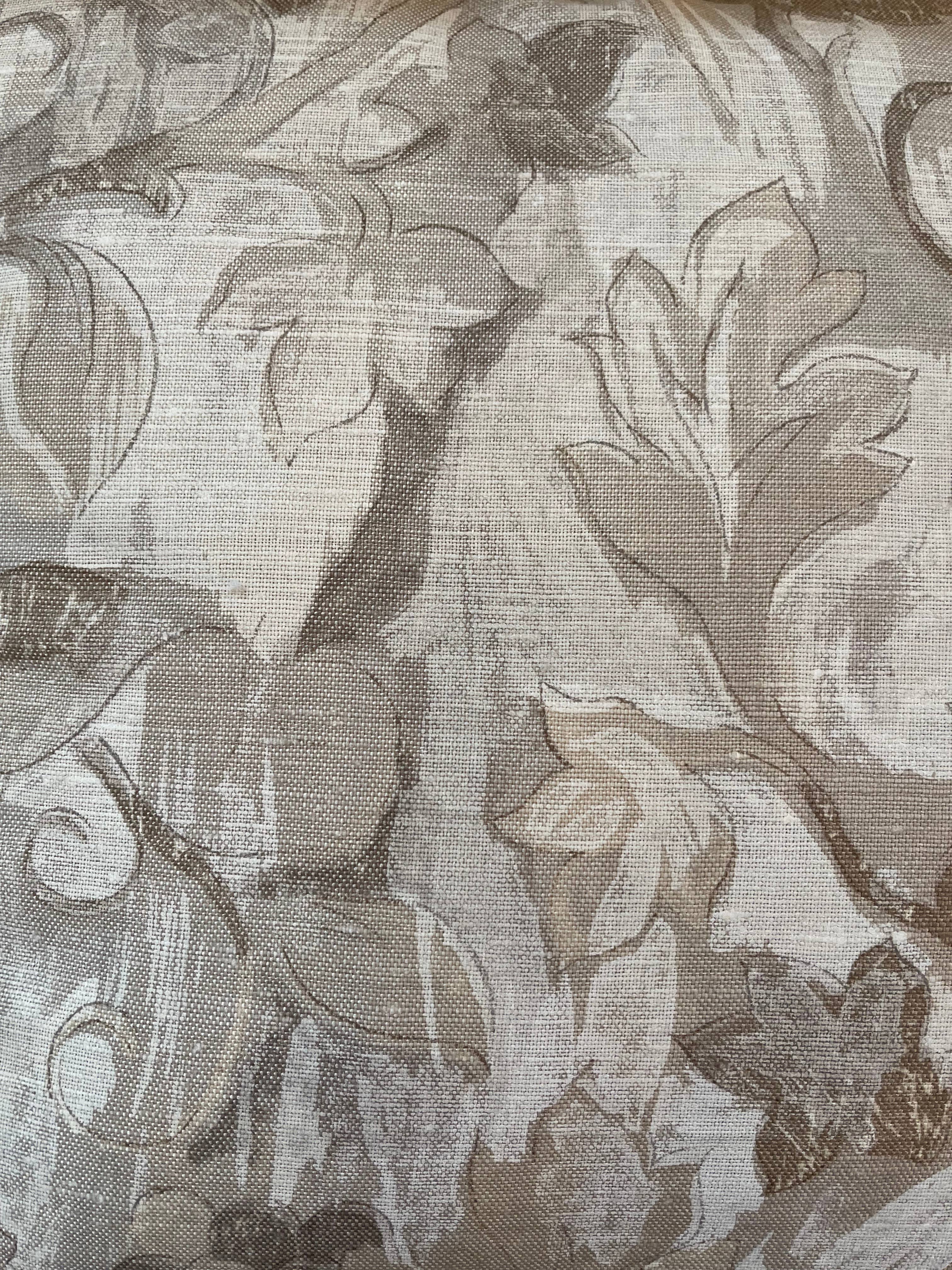 Dahlia & Grace pillows – Großhandel Zierkissen – Lola Botanisches Zierkissen mit Federfüllung2