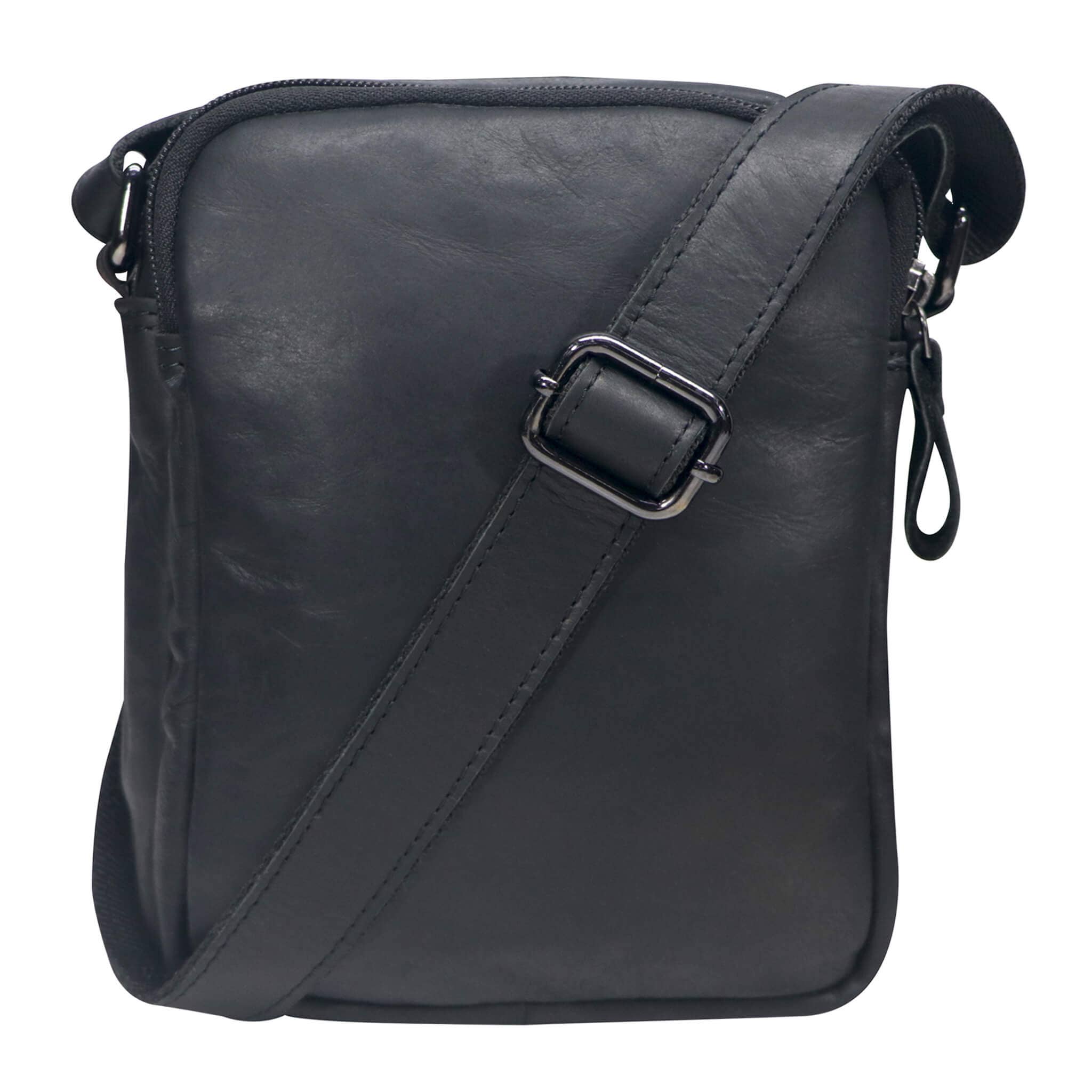 Greenwood – Engroshandel Crossbodytaske – unisex – Nili lille skuldertaske med flere rum Crossbody taske læder21