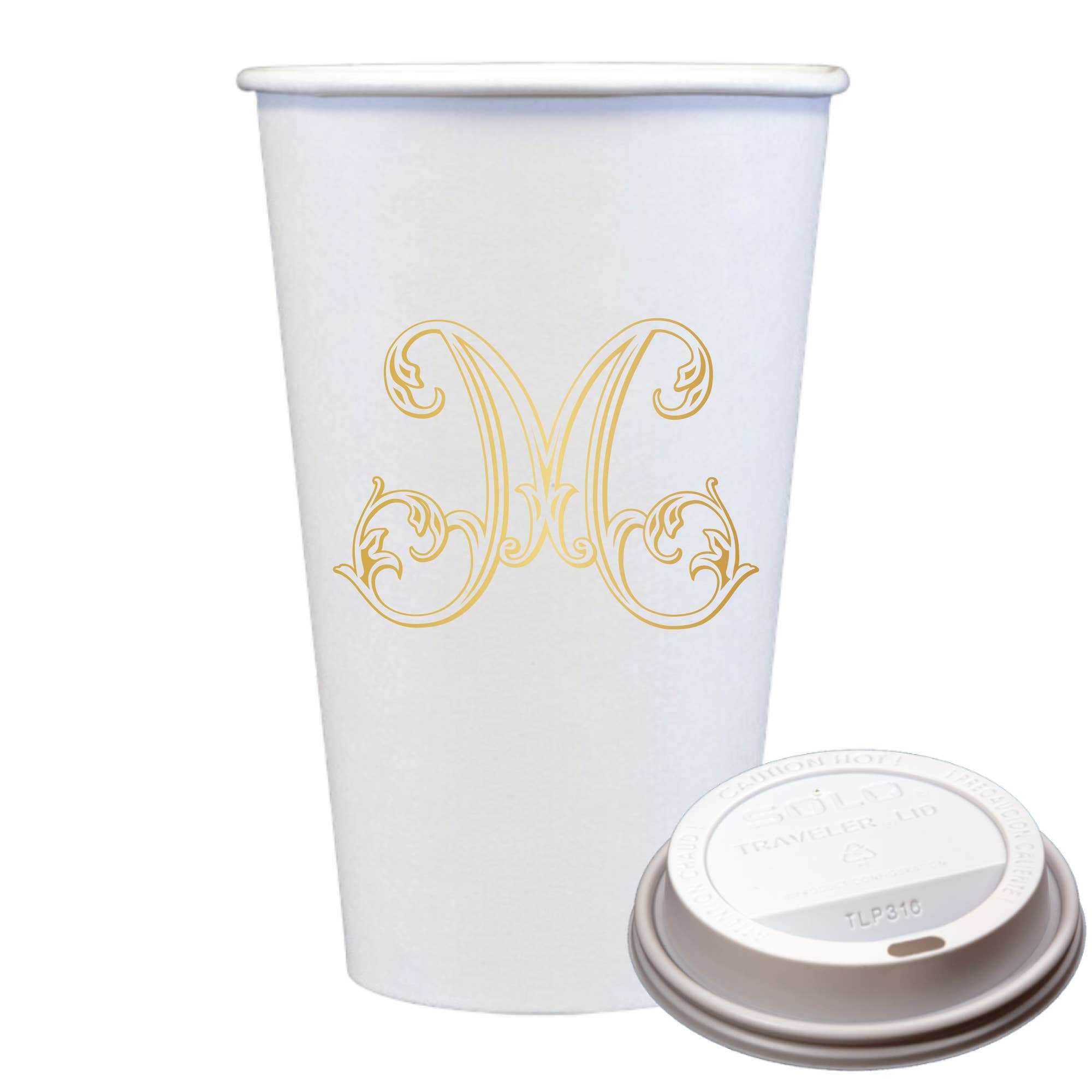 Sip Hip Hooray – wholesale Disposable cup – Initial Monogrammed Coffee Cups with Lids11