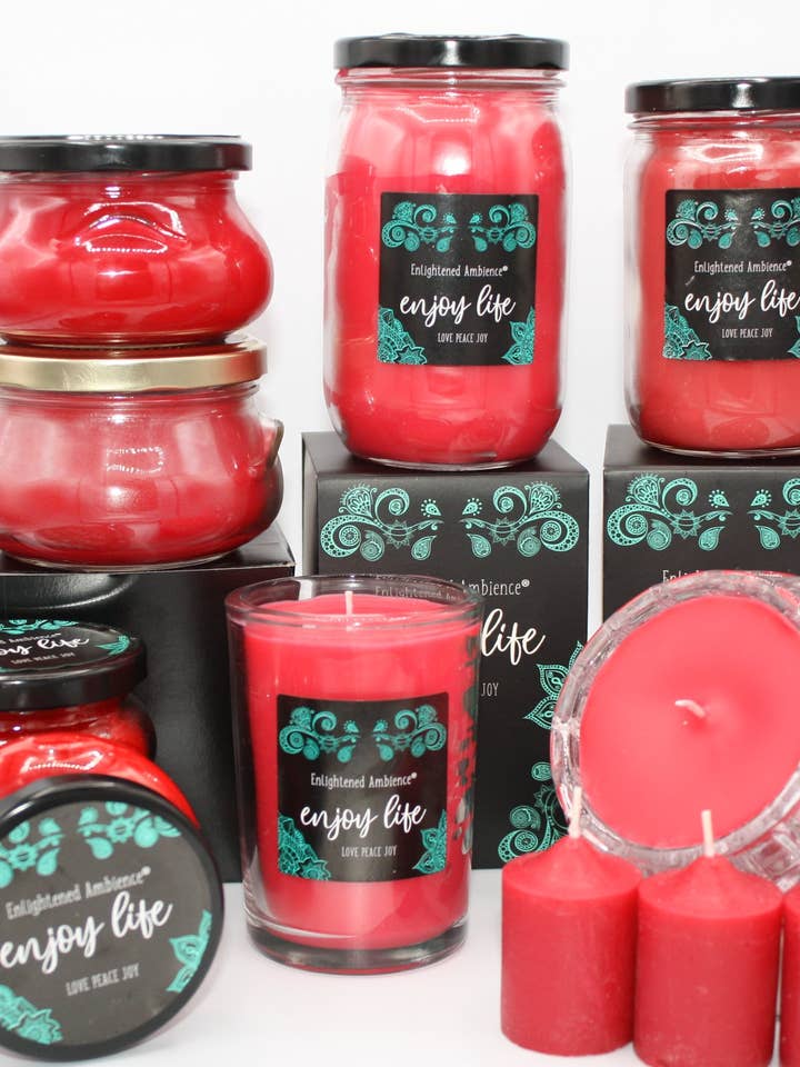 Mulberry Scented Candles for wholesale by Enlightened Ambience