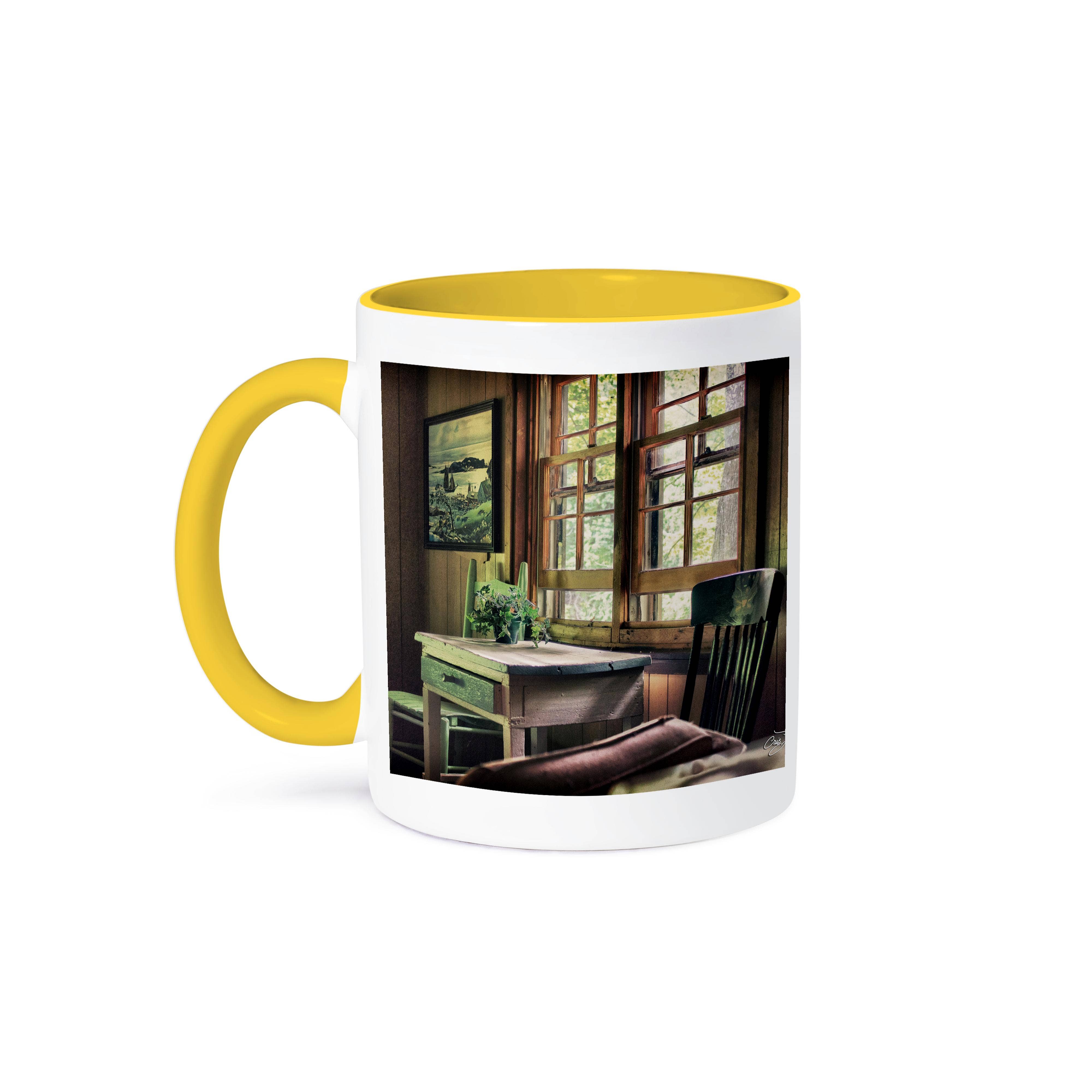 3dRose - Wholesale Coffee Mug - 3dRose, Grandmas Cabin - Time Stands Still Living Room, Mug0