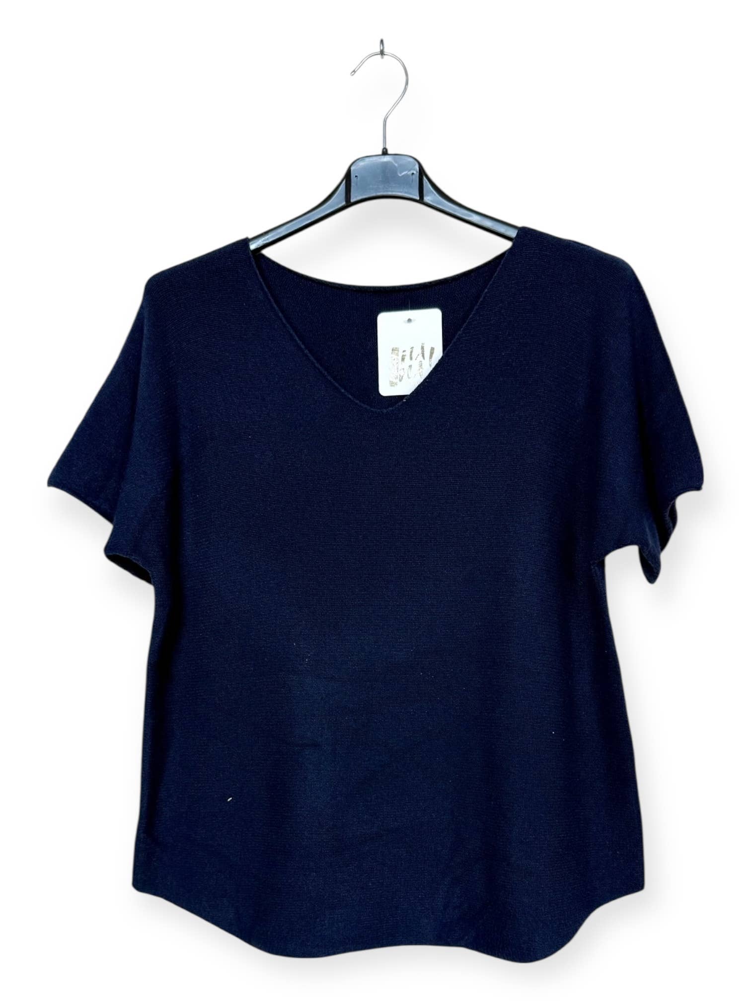 Lucky Nana - Wholesale Knit Top - Women's - AH 2203 - Soft Short-Sleeve Top20