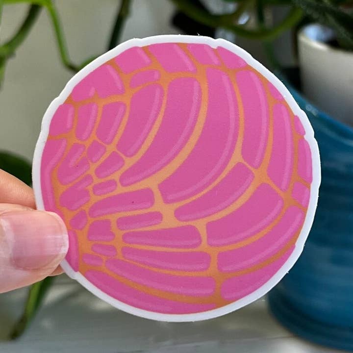 Pan Dulce Concha, Sweet Bread Sticker for wholesale by Scarlett Rose Galaxy