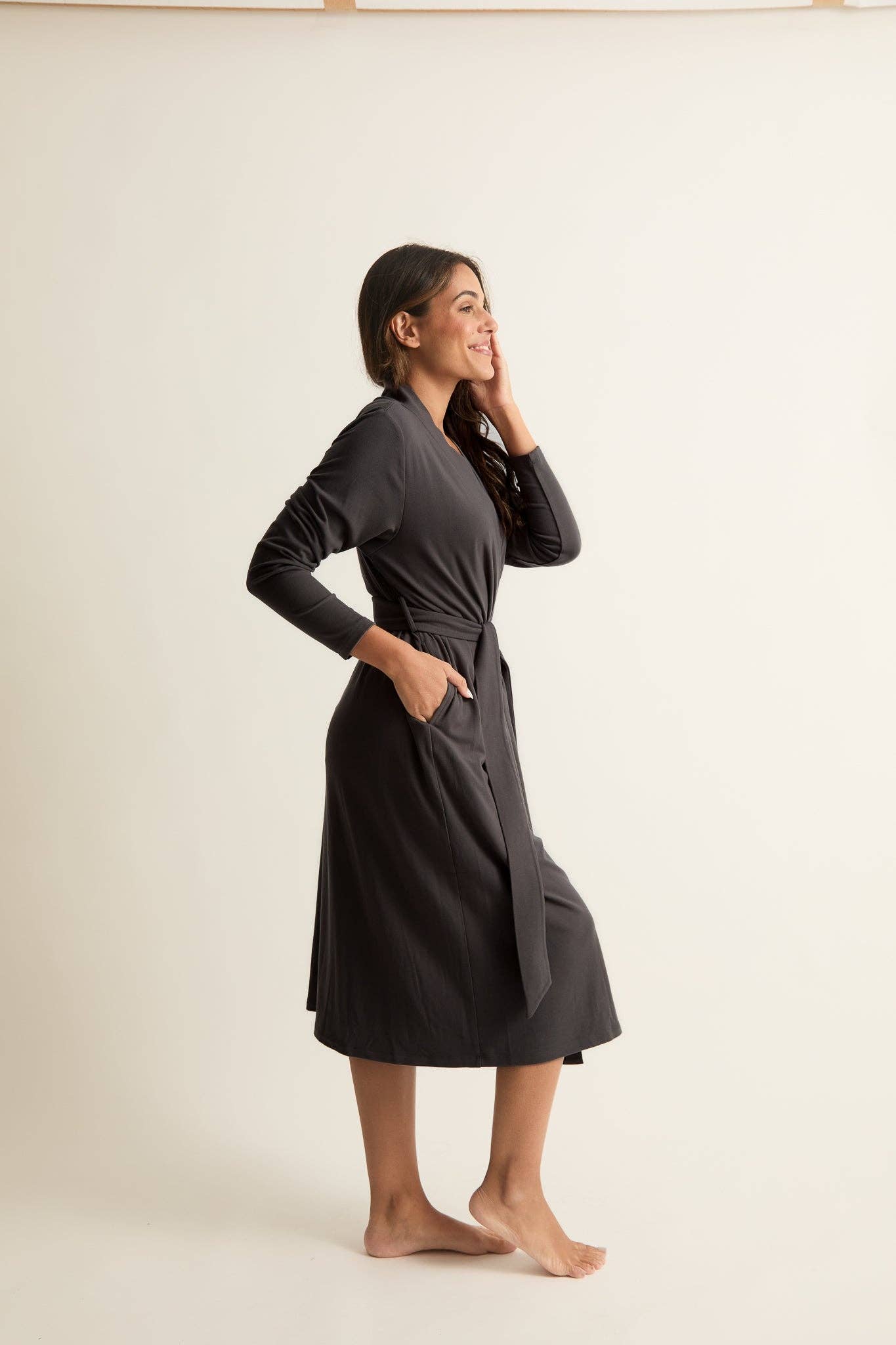 Faceplant Dreams – wholesale Robe – Women's – Soft Lounge Robe3