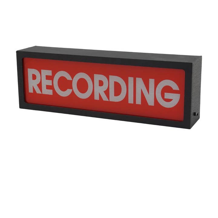 Amber Bright Creations – wholesale Sign – Recording LED Lightbox – Fun, Versatile lighting For home, office. Make your space truly yours.1