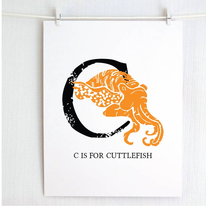 C is for Cuttlefish Illustrated Print and other Purchase Wholesale cuttlefish. Free Returns & Net 60 Terms on Faire trending on Faire.
