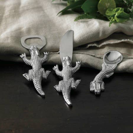 India Handicrafts Inc - Wholesale Cheese Spreader - Alligator Spreader 122