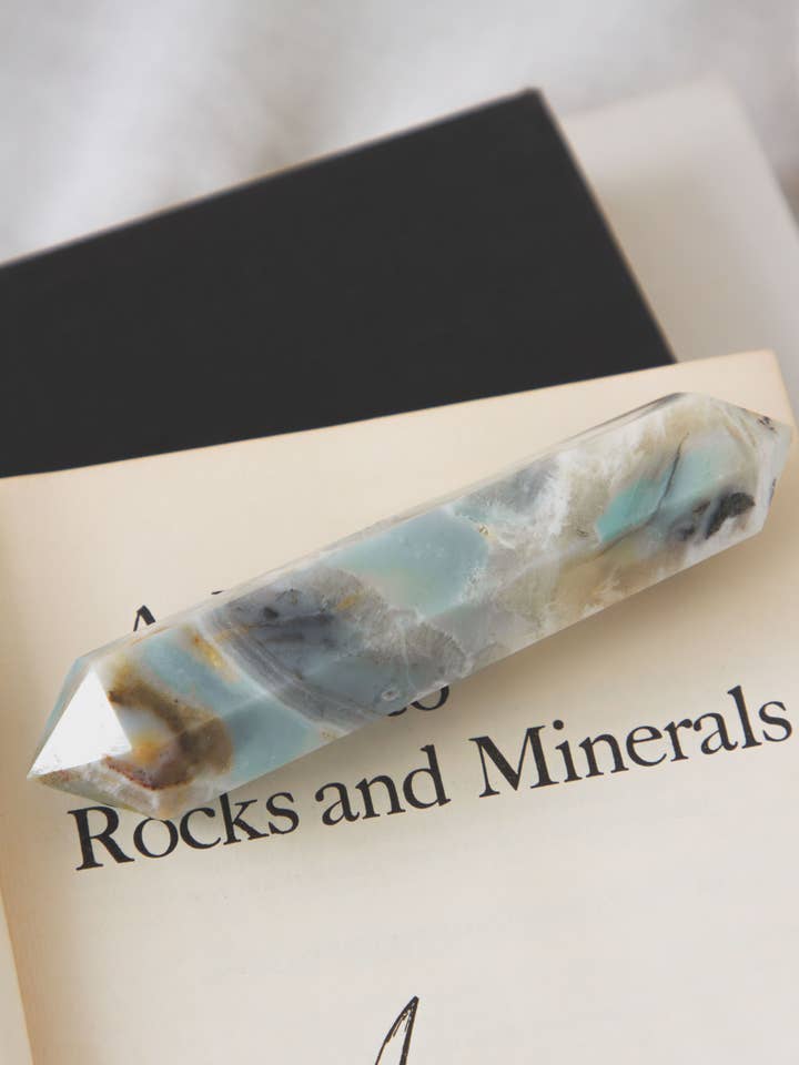 Quartzite Double Point Wand Crystal for wholesale by Luna Norte