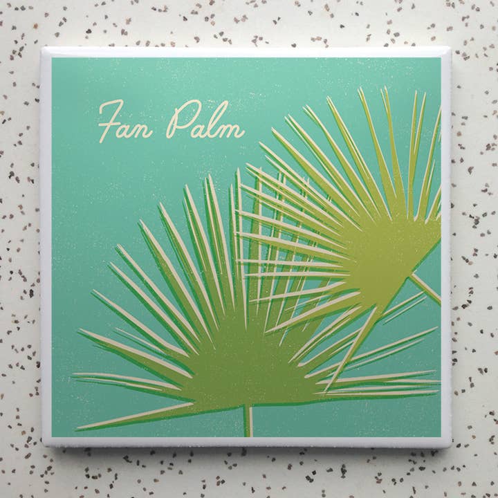 Sous-verres à palmiers pour la vente par Robot Candy