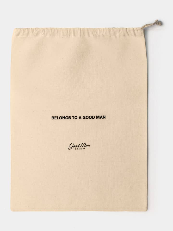 Shoe Dust Bag for wholesale by The Good Man Brand