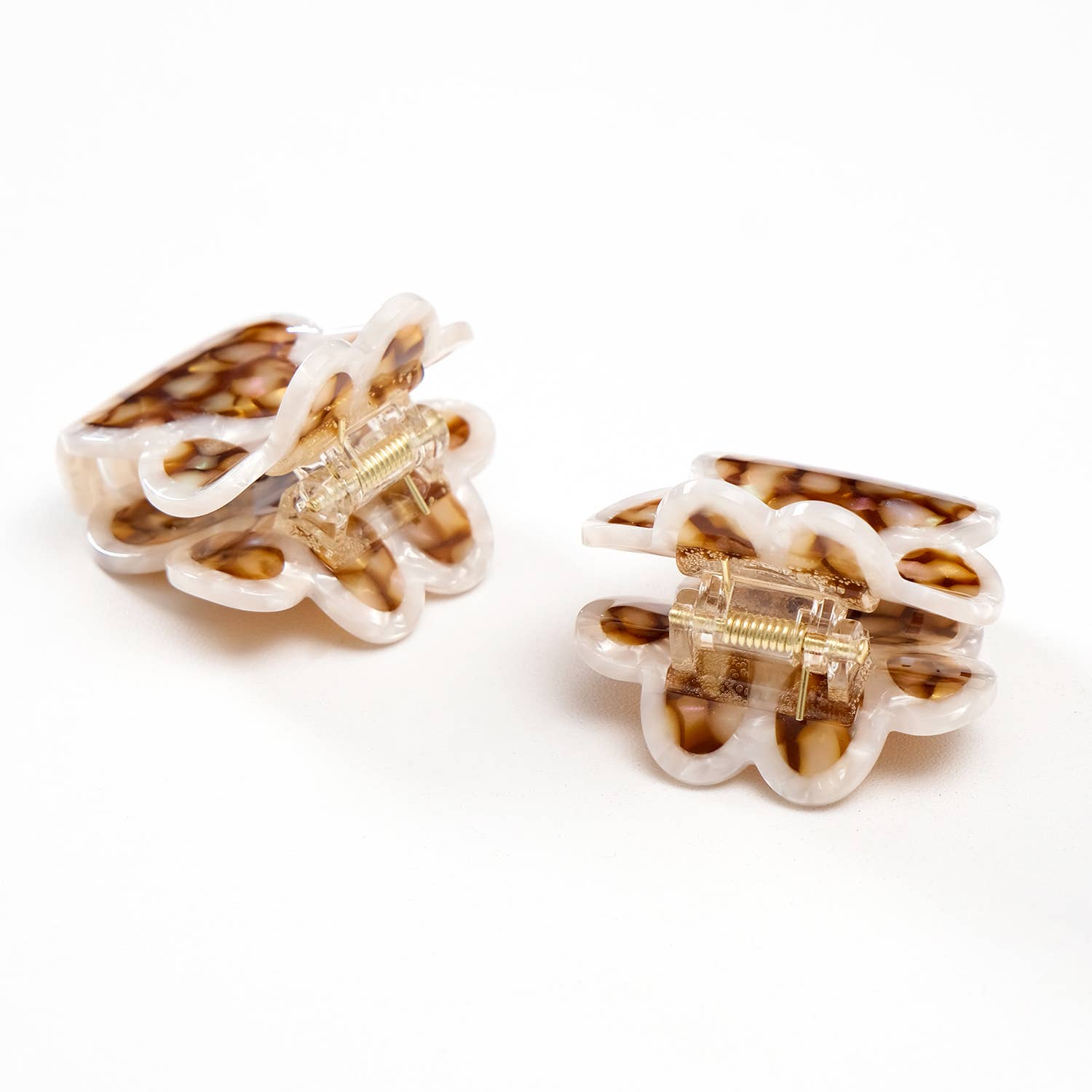 Adorro - Wholesale Hair Clip - Women's - Paw Print Claw Clip - Small 7