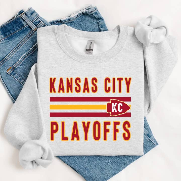KC Playoffs Shirt for wholesale by Farmtown Printing Company