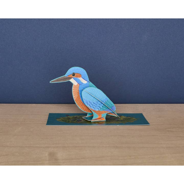 Pop-Out Kingfisher for wholesale by Art Angels