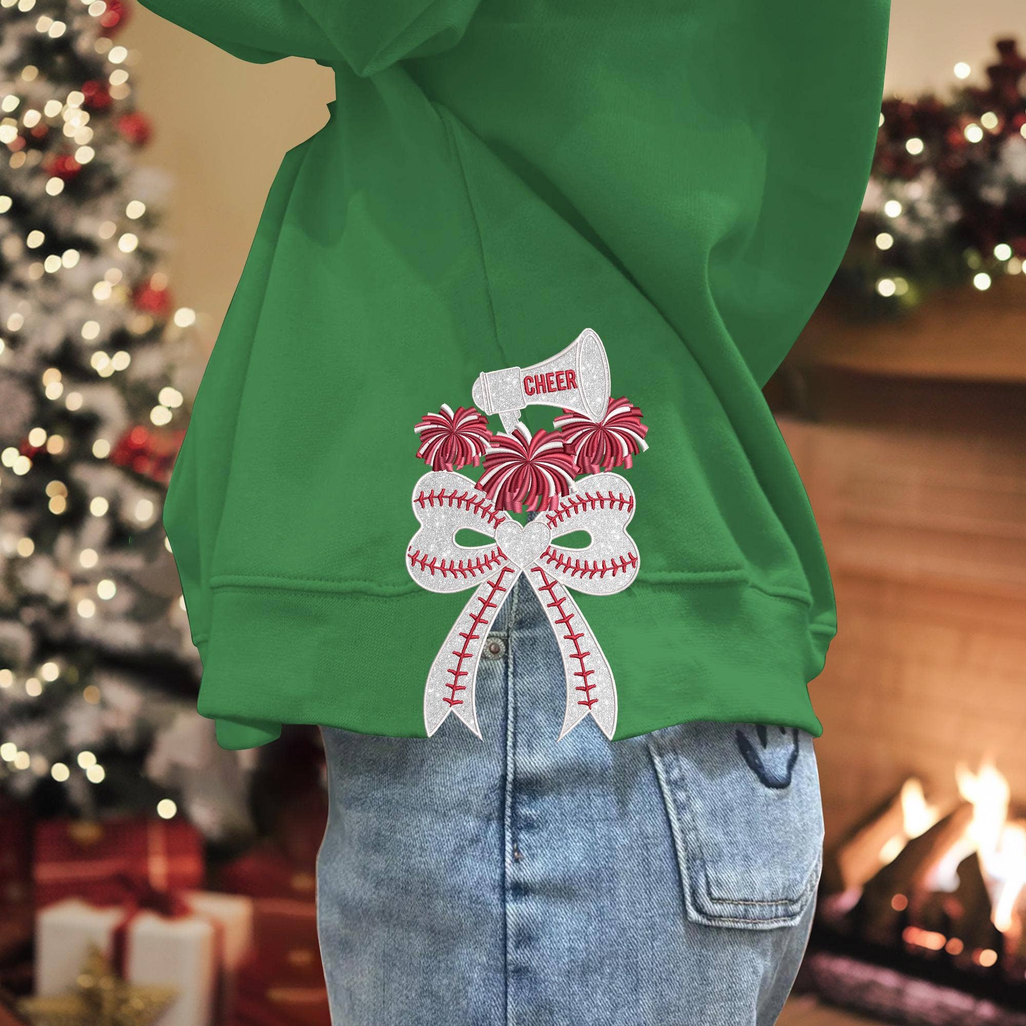 NVC Ecommerce LLC - Venta al por mayor Sudadera estampada - Mujer - Bonita sudadera con lazo deportivo con lazo bordado y lazo lateral1