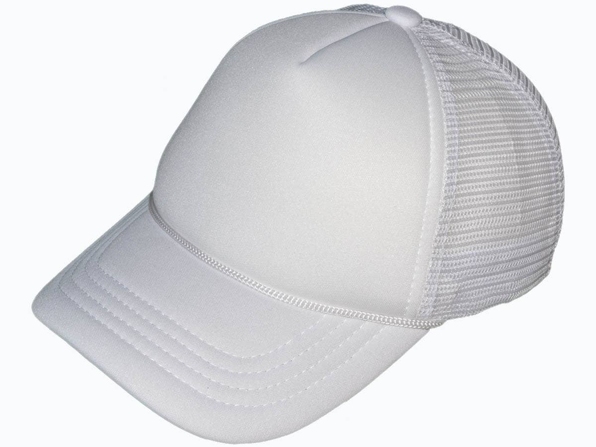 Buck Wholesale - Wholesale Trucker Hat - Unisex - Youth Size Blank Foam Trucker Hats - Foam Front Mid Profile4