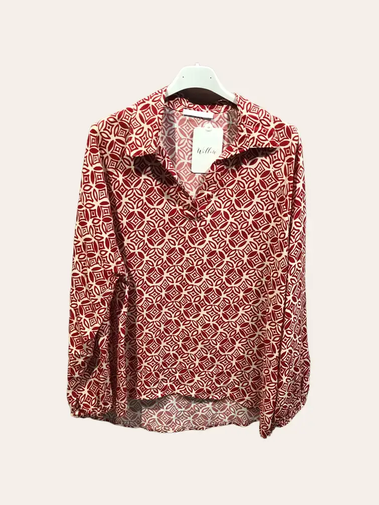 Moonsun - Wholesale Blouse - Women's - Boheme French collar blouse #42895