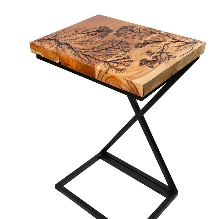 Heft Home - Wholesale Side Table - Teak Laptop Side Table – Handcrafted Solid Teak Wood1