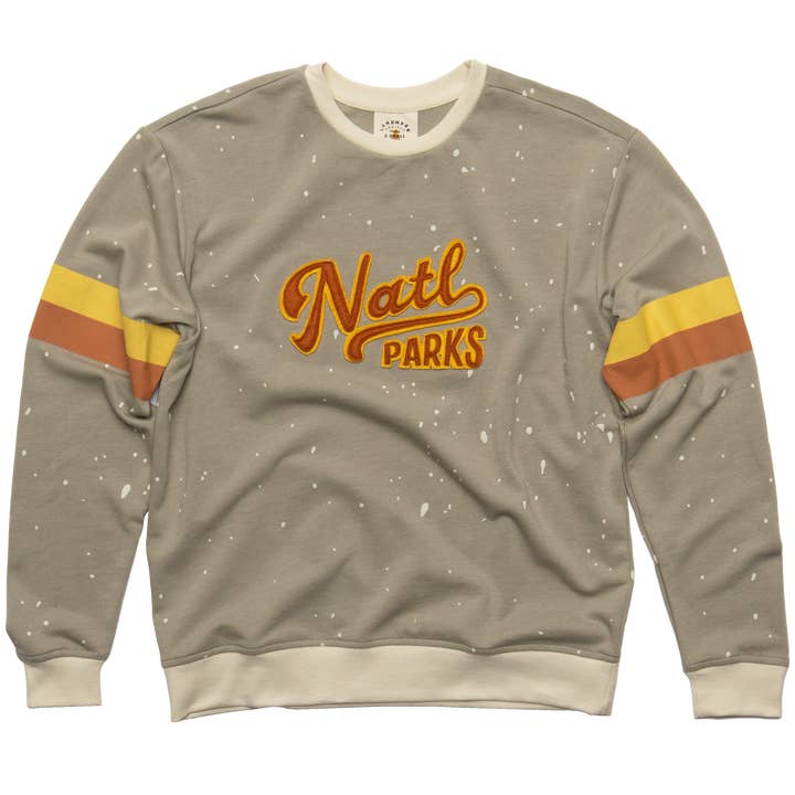 National Parks Banded Unisex Sweatshirt for wholesale by The Landmark Project
