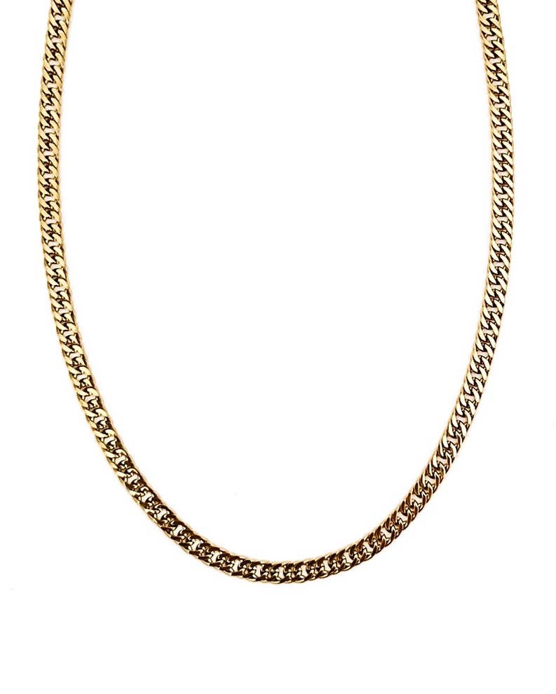 BELJOY - Wholesale Link & Chain Necklace - Della Cable Snake Everyday Chain Necklace