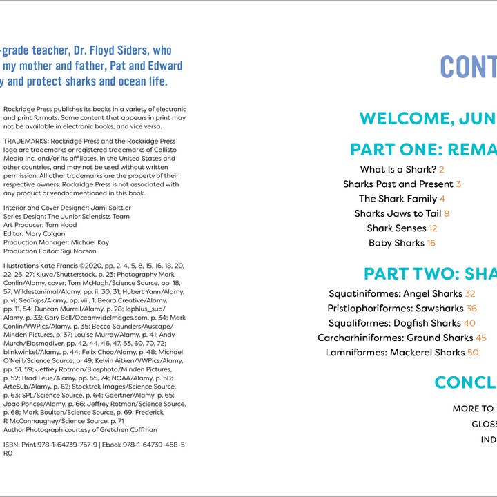 Sourcebooks - Wholesale Nature & Outdoors - Sharks for Kids3