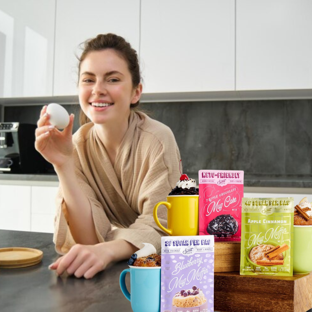 Sweet Logic - Wholesale Cake Mix - Pumpkin Spice Mug Cake Quick Mix - Keto, Low-Carb (Single)9