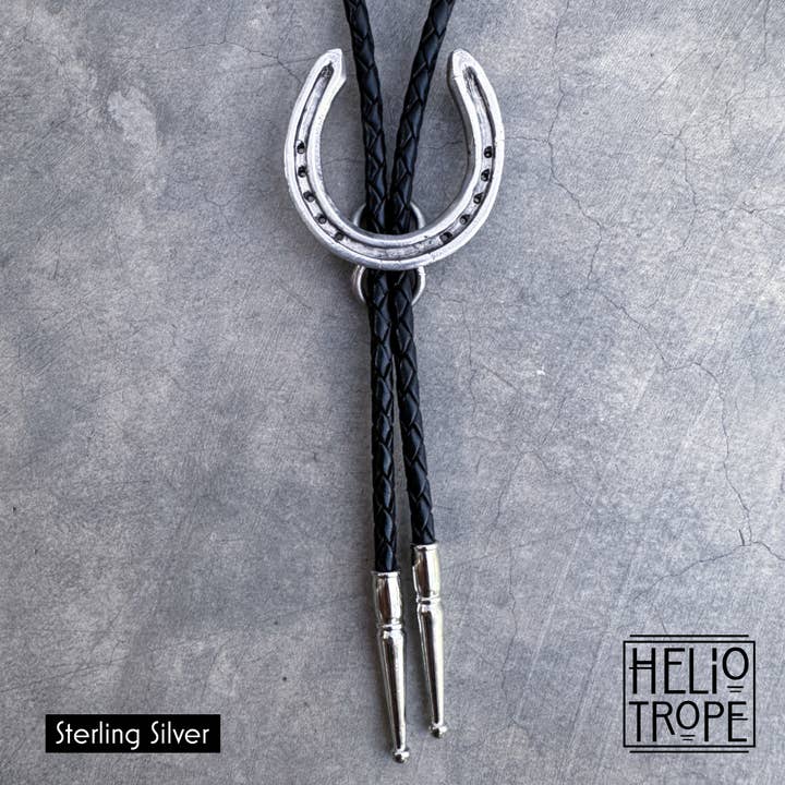 HELIOTROPE - Wholesale Pendant/Charm Necklace - Horseshoe Bolo Tie8