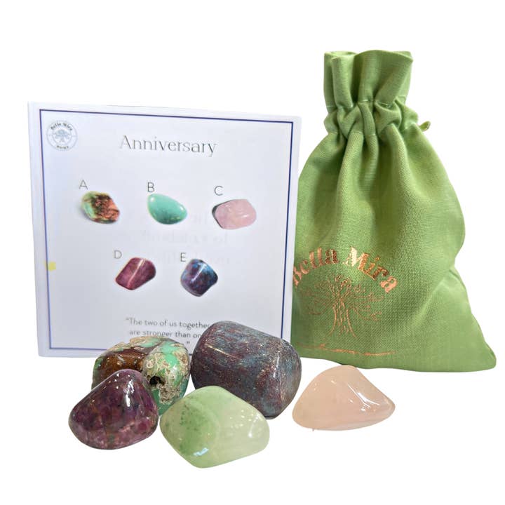 Anniversary Crystals Gift Pack for wholesale by BellaMira Home
