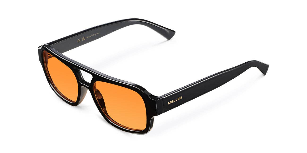 Meller – wholesale Sunglasses – Unisex – Seba Black Orange1