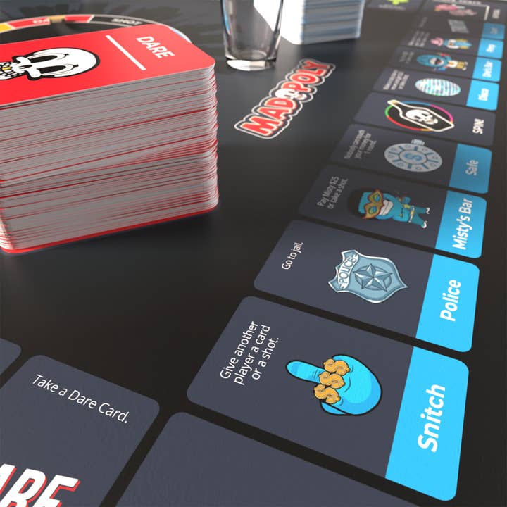 Mad Party Games - Venta al por mayor Juegos de mesa - MadPoly | Juego de beber | Juego de mesa | Verdad o Reto3