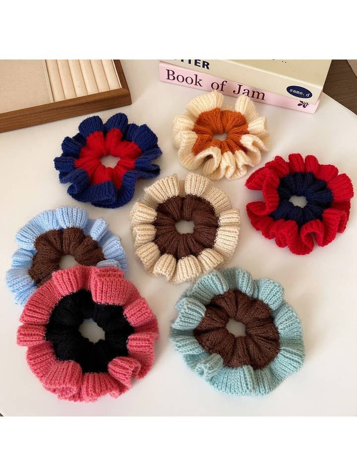 Gifty - Chunky Yarn Scrunchie Hair Tie for wholesale by WEST AUSSIE SUPPLIES