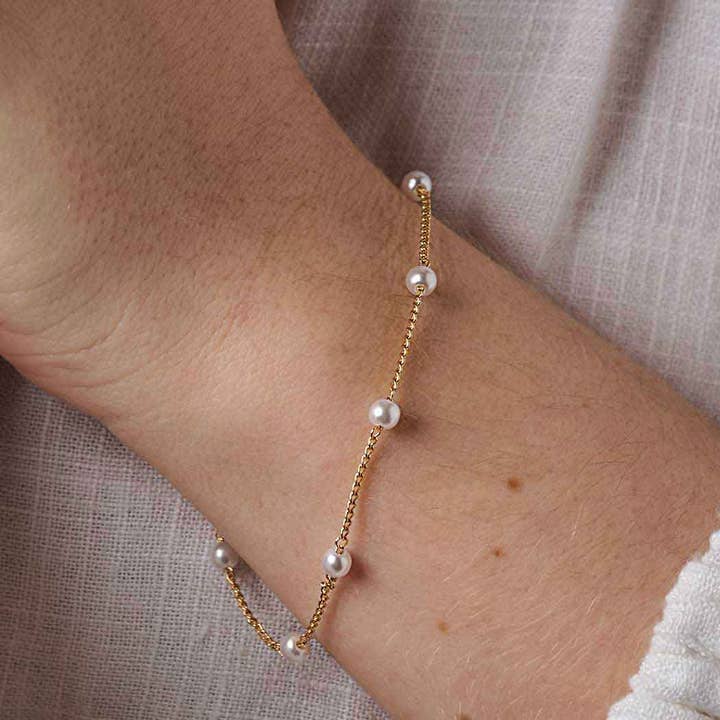 Formation Co. Jewellery - Wholesale Beaded Bracelet - GAIA PEARL BRACELET