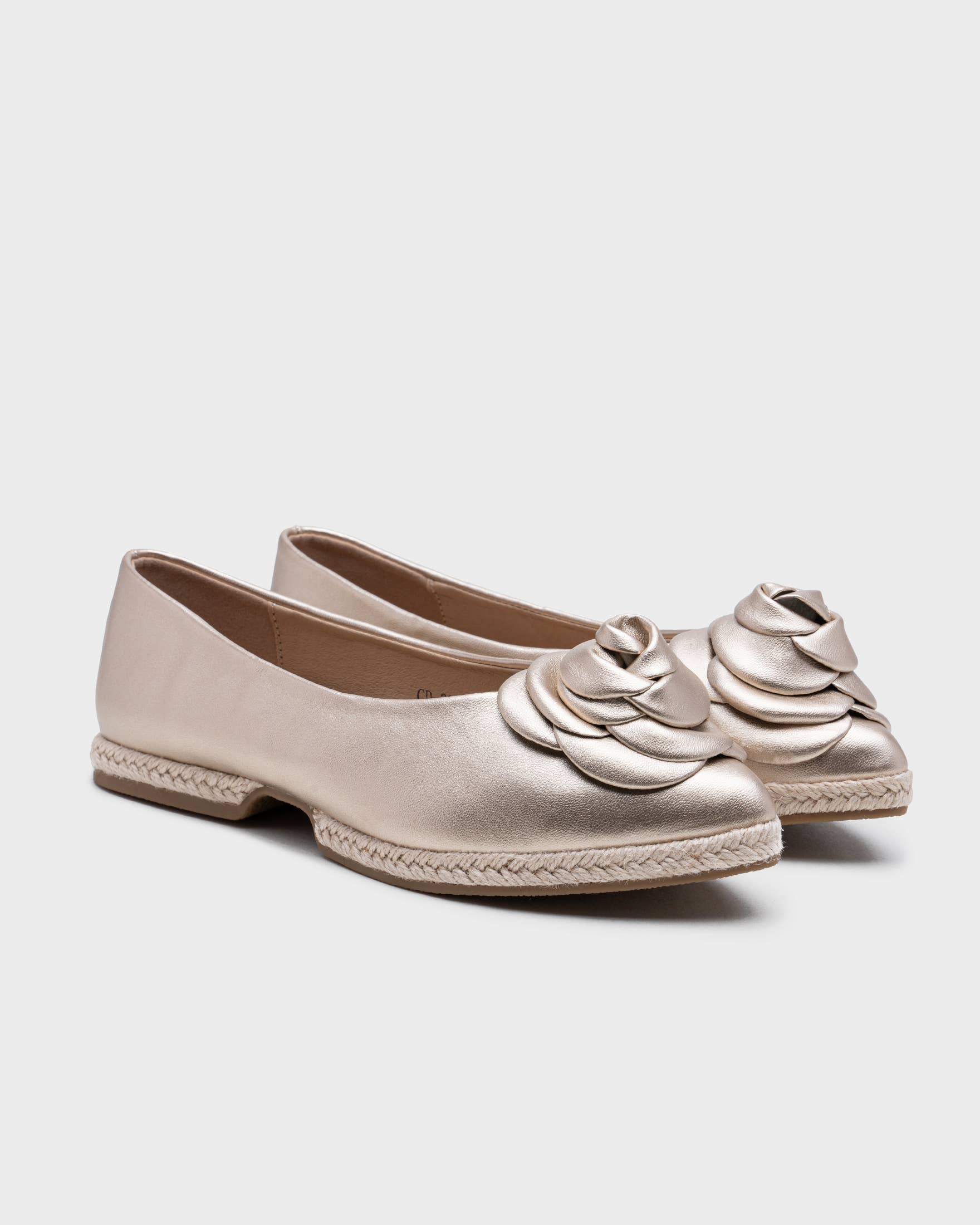 CEREZA - Wholesale Flats - Women's - Floral Decor Ballerina Espadrilles Sandals Ballet Flats4