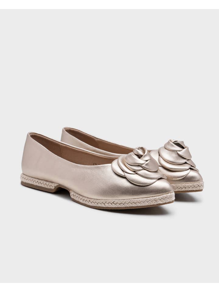CEREZA – wholesale Lågskor - Dam – Blommiga Dekor Ballerina Espadriller Sandaler Ballerinaskor4