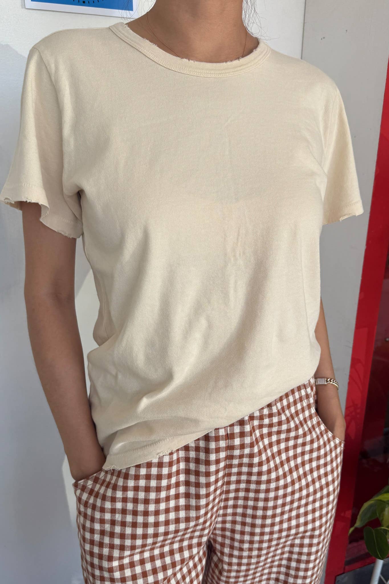 Le Bon Shoppe – Engroshandel T-shirt – til kvinder – Le Bon Shoppe økologisk bomuld vintage t-shirt til drenge (2S-2M-1L)7