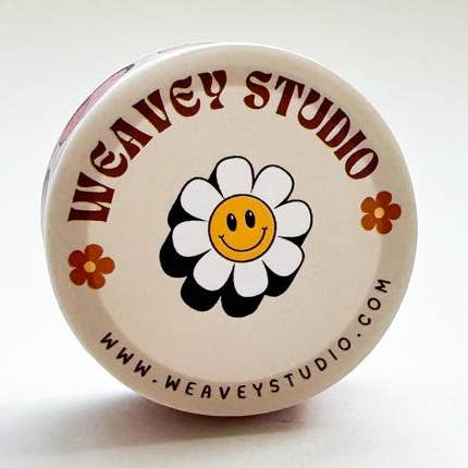 Weavey Studio, white and pink heart washi tape for wholesale by Weavey Studio