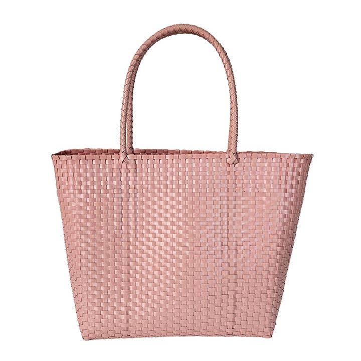 Sensibling Corp. - Wholesale Tote Bag - Women's - Basket Weave Tote Bag / Shoulder Bag