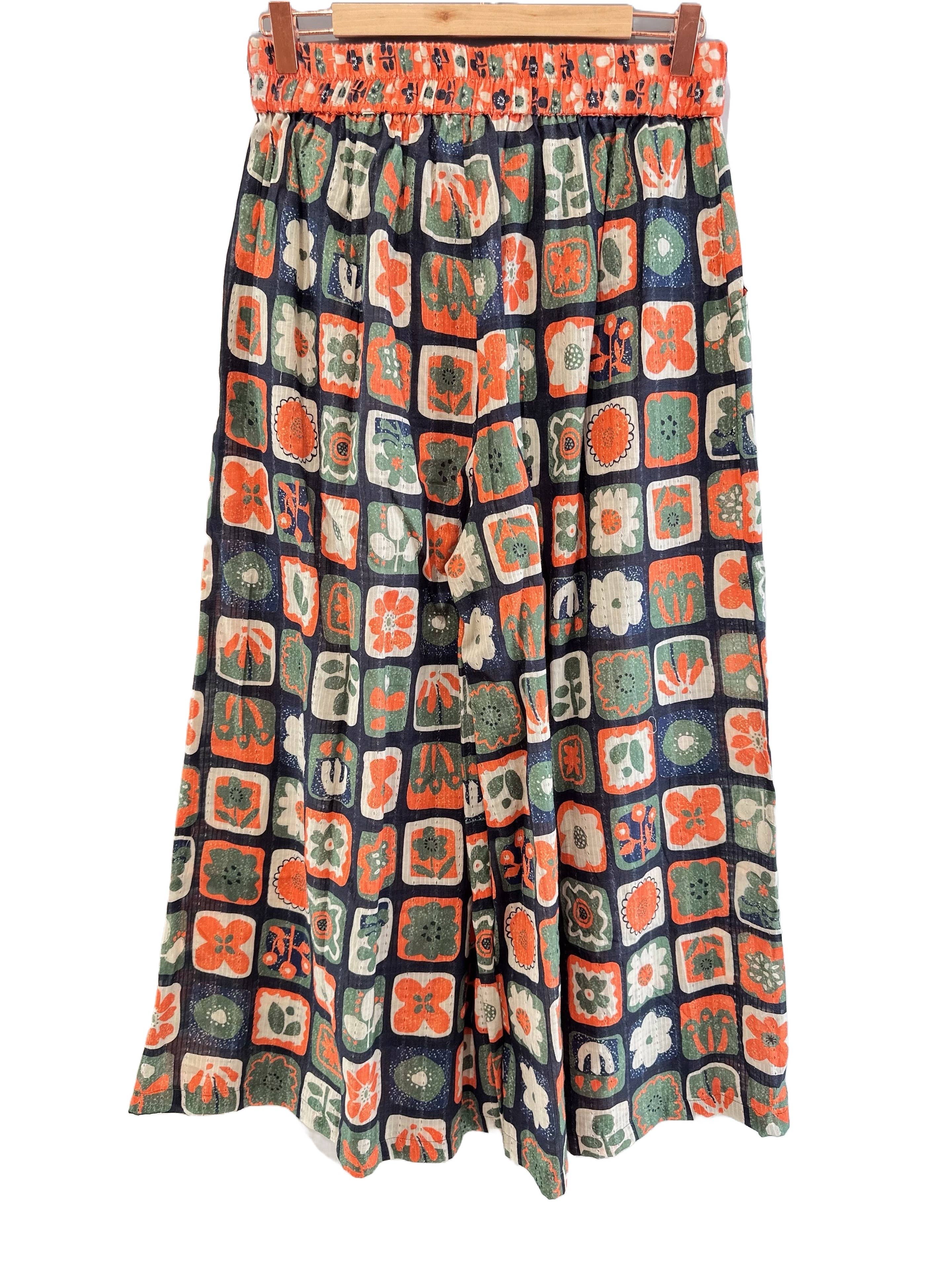 Orice - Wholesale Pants - Women's - Straight pants with dobby cotton pocket - Orice1