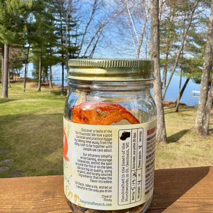 Naturista Monarch - Wholesale Cocktail Mix/Syrup - Bloody Mary - Northwoods Handcrafted Cocktail Kit3