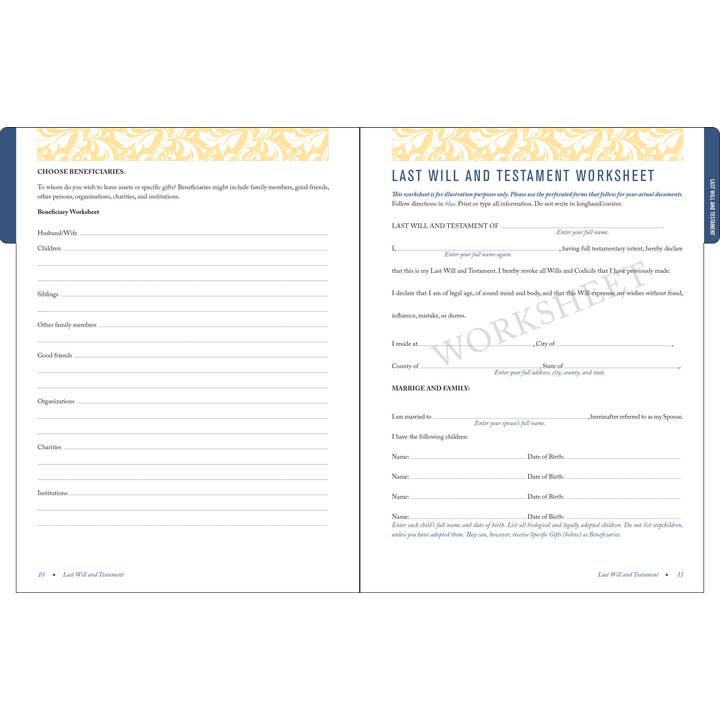 Peter Pauper Press - Wholesale Planner - My Family Estate Legal Document Kit3